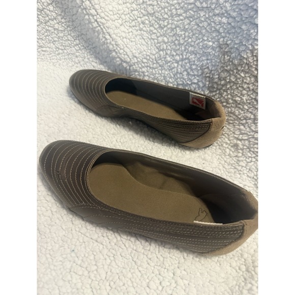 Y2k Vintage Puma SpeedcatAthletic Ballet Flats Shoes Bronze *rare* 6.5 Womens